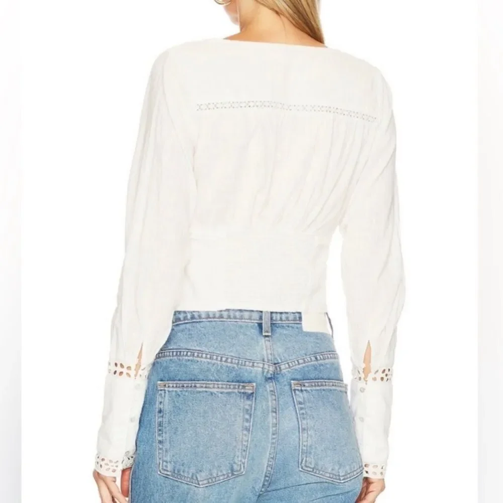 FREE‎ PEOPLE Joi Blouse Size SMALL